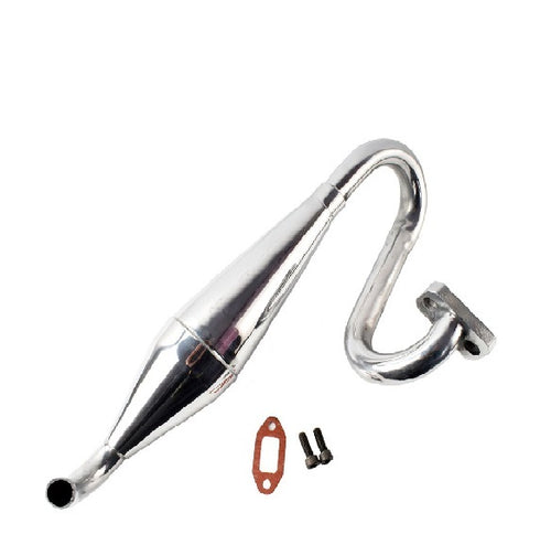 Redcat Toys 050024 Aluminum Polished Tuned Pipe  