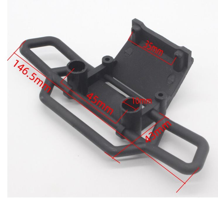 Redcat.Toys 08002 front bumper volcano & hsp 94111/94108/94188