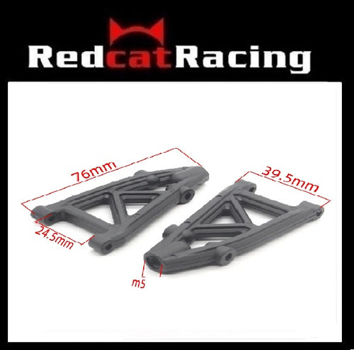 Redcat.Toys 08049 Plastic Front Lower Arm 2pcs VOLCANO S30 MX SV   & HSP Rc's  Part  08049  Redcat compatible list : Volcano MX, Volcano S30, Volcano SV   also HSP compatible HSP Front Lower Suspension Arm For RC 1/10 Model Car Spare Parts HSP94188