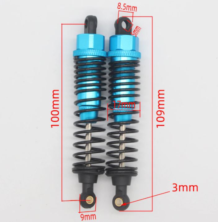 Redcat.Toys 188004 Upgraded Shock Absorber Blue 108004 for Redcat & HSP | RedcatRacing.Toys