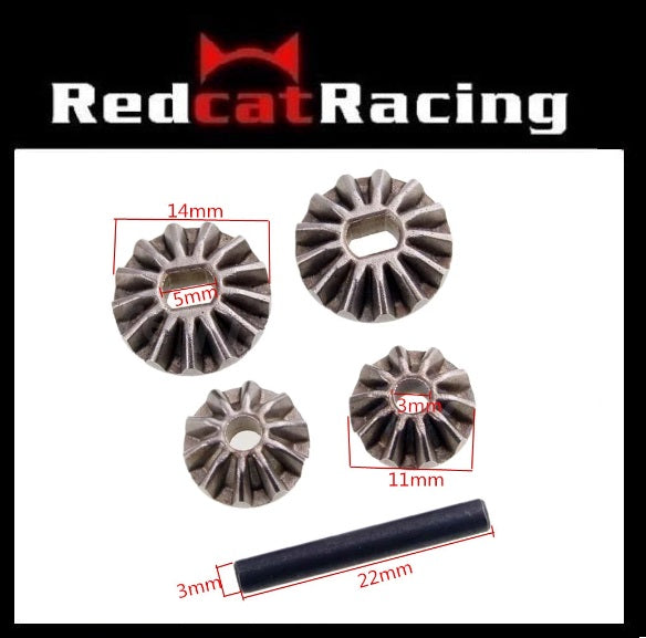 Redcat.Toys 02066 Differential Spider Gears with Pin set HSP 94123/94122/94188/94111 REDCAT | RedcatRacing.Toys