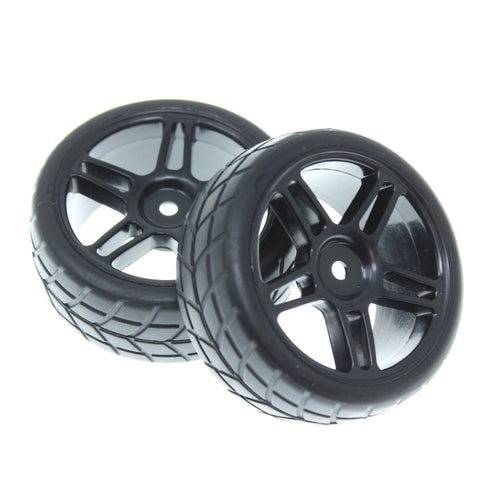 Redcat Racing 02185-BLACK On-road Tires for Lightning Stocker 02185-BLACK - RedcatRacing.Toys