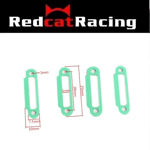 Redcat.Toys 02299 Exhaust gasket for the VX .16 .18 Sh .18 motors qty 4 Redcat / HSP