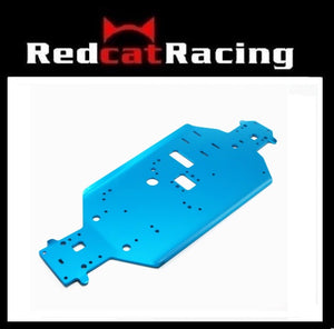 Redcat.Toys 06001 BLUE Chassis Plate  Shockwave, Tsunami, Volcano STX & HSP