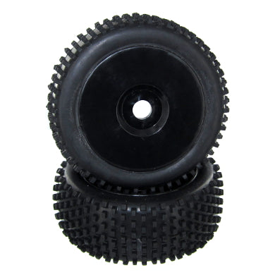 Redcat Racing BS936-001 Complete Wheels, Black (2pcs)  BS936-001 - RedcatRacing.Toys