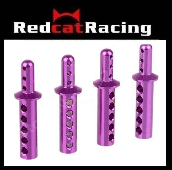 Redcat.Toys 08047 Purple Aluminum Body Mount 4 Pieces Volcano S30 EPX/EPX PRO