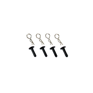 Redcat Racing Fuel Tank Post W/E-Clips(86090) 4pcs 54010 - RedcatRacing.Toys