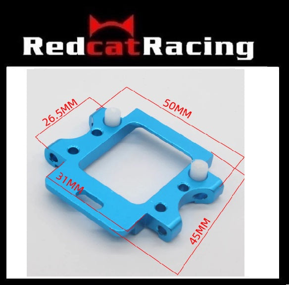 Redcat.Toys 102261 Aluminum Rear Gear Box Mount 02021 102061 HSP & Redcat Blue