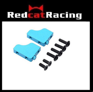 Redcat.Toys 103013 Aluminum Servo Mount set w/ 6 screws Blue