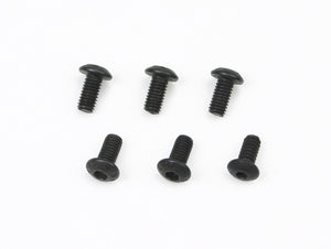Redcat Racing 126306BU 3x6mm Steel Button Head Screw (6) - RedcatRacing.Toys