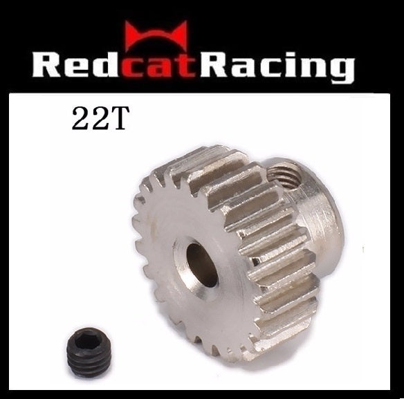 Redcat.Toys 11152 Aluminum Pinion Gear (22T, .6 module) HSP HPI Redcat Racing