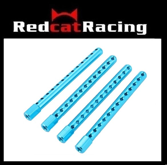 Redcat Racing  122237 Aluminum Body Posts, 4pcs (Blue) 122237 | RedcatRacing.Toys