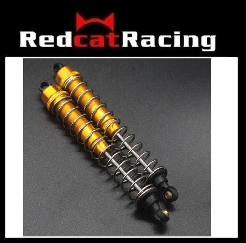 Redcat.Toys 180007 Ajustable Shock Absorber 2 Pcs up to 130mm  GOLD | RedcatRacing.Toys