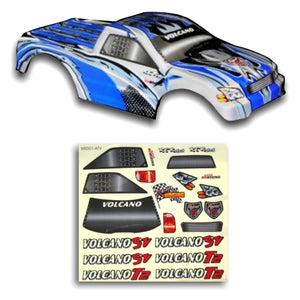 Redcat Racing 18801 1/10 Truck Body Blue and Silver 18801 - RedcatRacing.Toys