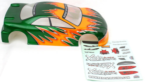 Redcat Racing 12201 1/10 Road Car Body, Green and Yellow - RedcatRacing.Toys