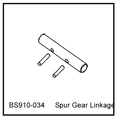 Redcat Racing BS910-034 Spur Gear Linkage ~ - RedcatRacing.Toys