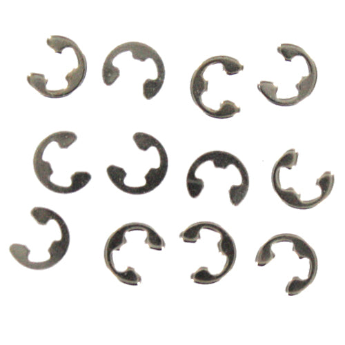 Redcat Racing E-Clip (4*0.6mm)   12pcs BS903-088 - RedcatRacing.Toys