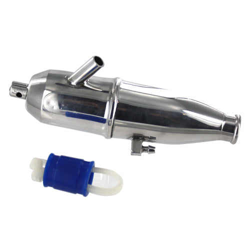 Redcat Racing Tune pipe set (metal)-Hopup of BS903-041 Part MPO-15 - RedcatRacing.Toys