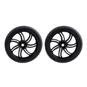 Redcat RacingBS210-003  Road Wheels, Black (L/R) S-TRYK-R BS210-003 - RedcatRacing.Toys