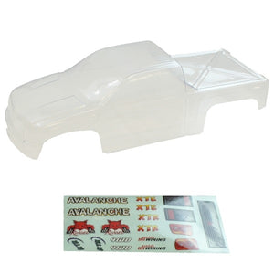 Redcat Racing 83007 1/8 Truck Body, Clear  83007 - RedcatRacing.Toys
