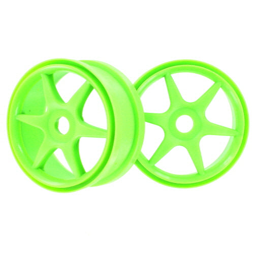 Redcat Racing 81036G Green 6 spoke wheels 2pcs ~ - RedcatRacing.Toys