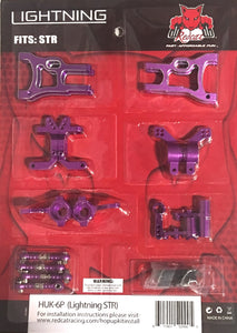 Redcat Racing Lightning STR Pro hop up kit (New version) (Purple) HUK-6P * DISCONTINUED - RedcatRacing.Toys
