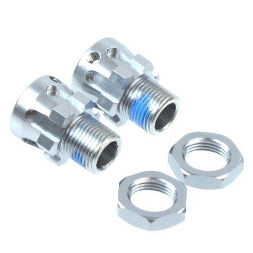 Redcat Racing 505312TI-10 Alum Splined Wheel Hubs and Nuts +10mm (2)-TI 505312TI-10 - RedcatRacing.Toys