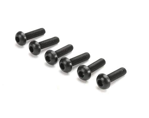 Redcat Racing 123513BU 3.5x13mm Steel Button Head Screw (6) - RedcatRacing.Toys