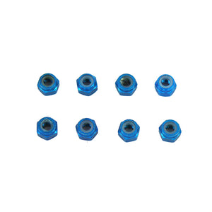 Redcat Racing Aluminum Nylon Locknut (6pcs)(M3)(blue)(Same as 122048)  02191B - RedcatRacing.Toys