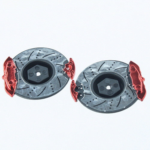 Redcat Racing BS210-020R Disc Brake with Red chrome QTY 2 - RedcatRacing.Toys