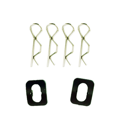 Redcat Racing BS205-010 Body Mount Stops and Pin Set - RedcatRacing.Toys
