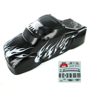 Redcat Racing 1/8 Semi Truck Body, Black and Silver BS801-017 - RedcatRacing.Toys