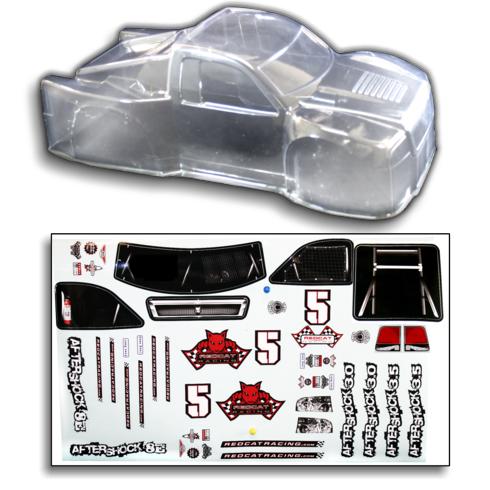 Redcat Racing BS804-002C 1/8 Short Course Truck Body CLEAR BS804-002C  * DISCONTINUED - RedcatRacing.Toys