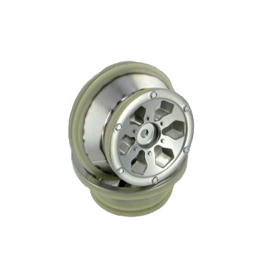 Redcat Racing 20117 Wheel Rims, Silver (Qty 2) - RedcatRacing.Toys