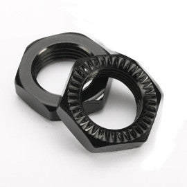 Redcat Racing 505231BK-1 Serrated Wheel Nut (2)- Black - RedcatRacing.Toys