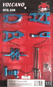 Redcat Racing Volcano S30 Pro hop up kit (New version) (Blue) HUK-7B - RedcatRacing.Toys