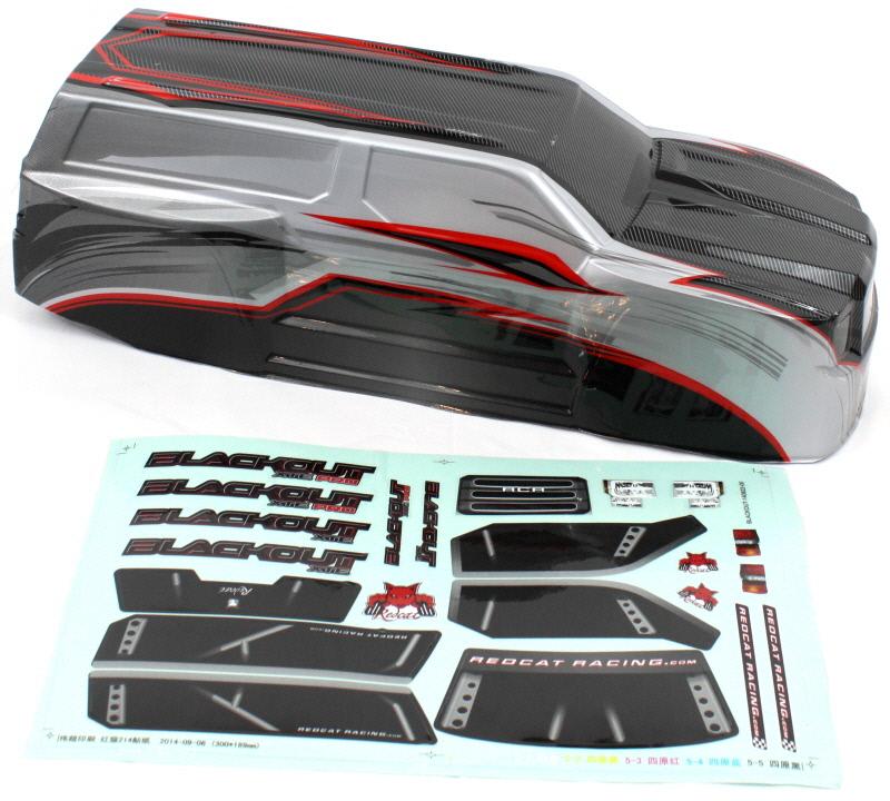 Redcat Racing BS214-003SUV SUV Body BLACKOUT XTE,BLACKOUT XTE PRO BS214-003SUV - RedcatRacing.Toys