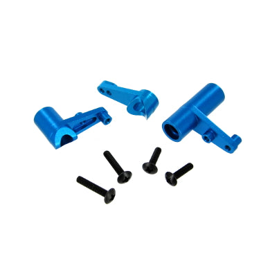 Redcat Racing Aluminum Servo Saver and Bell Crank Set, Blue 122057 - RedcatRacing.Toys