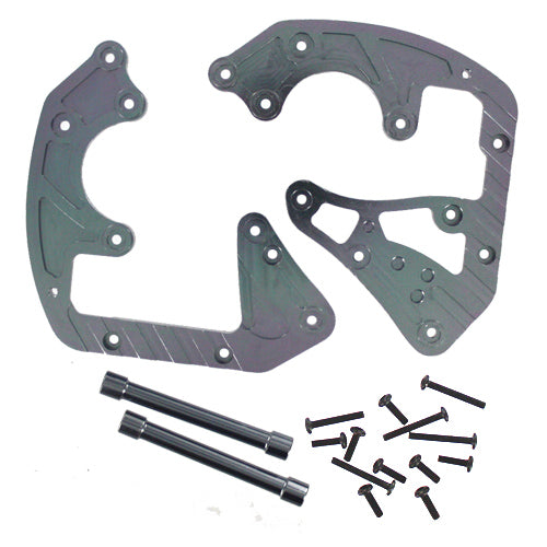 Redcat Racing RCL-H107 Aluminum Front or Rear Gear Box Mount Plate & Gear Box Posts RCL-H107 - RedcatRacing.Toys