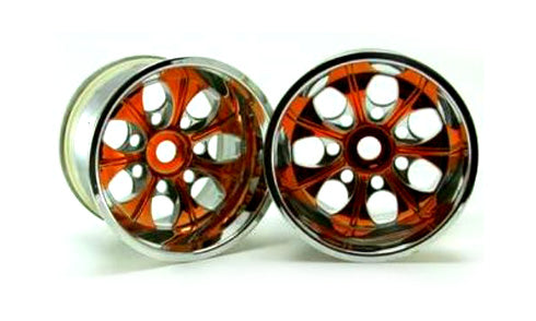 Redcat Racing 89106pl Chrome 7 Spoke, Yellow Anodized (2pcs) - RedcatRacing.Toys