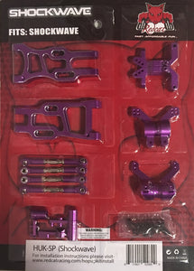 Redcat Racing Shockwave Pro hop up kit (New version) (Purple) HUK-5P - RedcatRacing.Toys