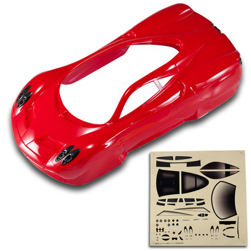 Redcat Racing BS205-040R Pagani Road Body, Red  BS205-040R - DISCONTINUED - RedcatRacing.Toys