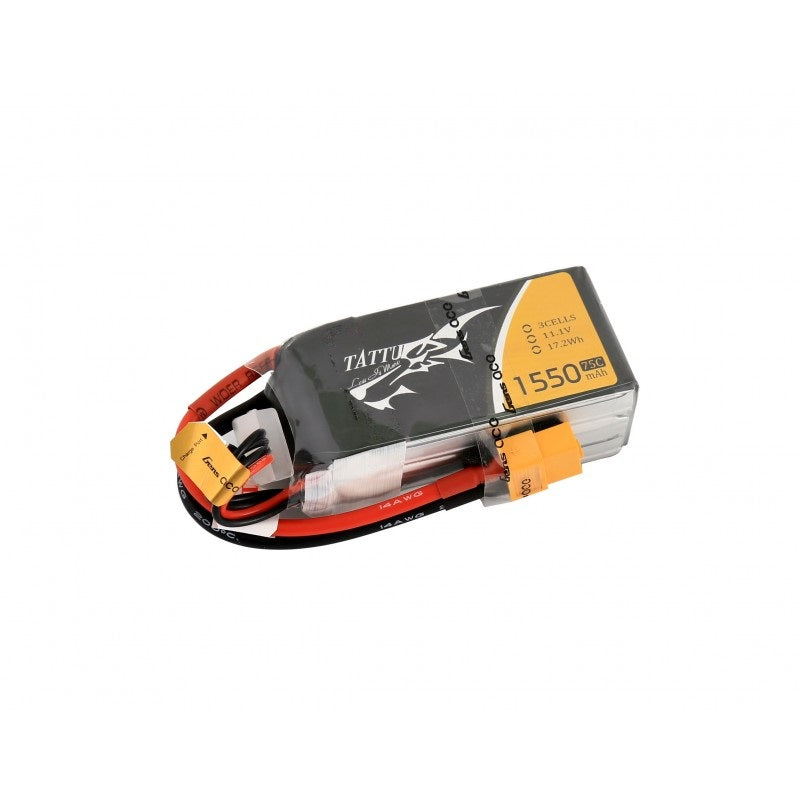 Redcat Racing  Gens ace 3s 75C 1550MaH battery for Carbon 210 Drone GA-75C-1550-3S1P-XT60 - RedcatRacing.Toys