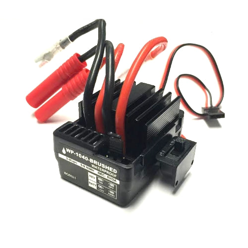 Redcat Racing Hobbywing 1/10 Brushed Waterproof ESC HW-WP-1040-BRUSHED 03018 - RedcatRacing.Toys