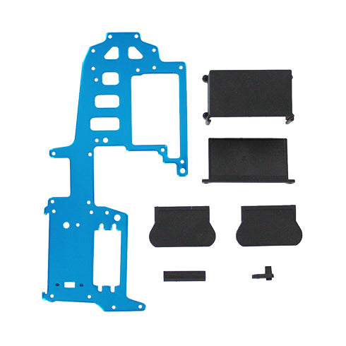 Redcat Racing 02115B Aluminum upper plate (blue) 02115B - RedcatRacing.Toys