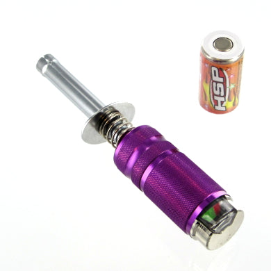 Redcat Racing 80102p Purple aluminum glow plug igniter 80102p - DISCONTINUED - RedcatRacing.Toys