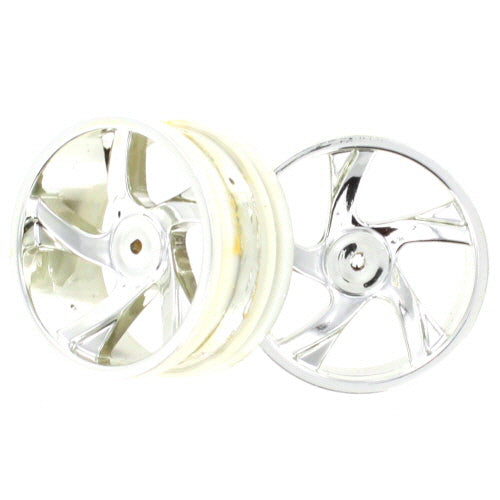 Redcat Racing 23626V Chrome Rims 2P - RedcatRacing.Toys