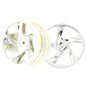 Redcat Racing 23626V Chrome Rims 2P - RedcatRacing.Toys