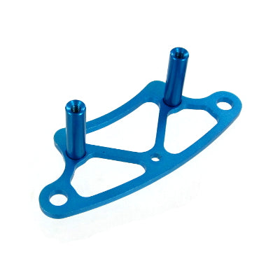 Redcat Racing   Aluminum Lower Front Bumper Plate, Blue  122258 - RedcatRacing.Toys