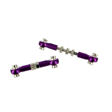 Redcat Racing Turnbuckle w/ machined aluminum rod ends (purple)(2pcs) 102017 - RedcatRacing.Toys